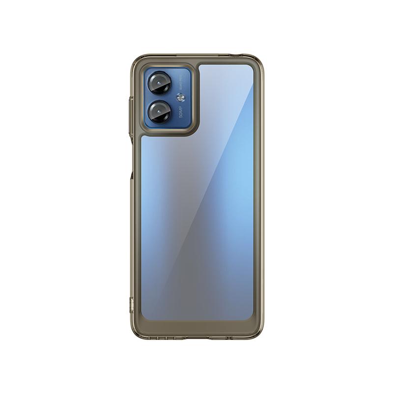 Для чехла Moto G14 Motorola Moto G14 Capas Противоударный бампер для телефона Задняя прозрачная цветная крышка Для Fundas Moto G14 G 14