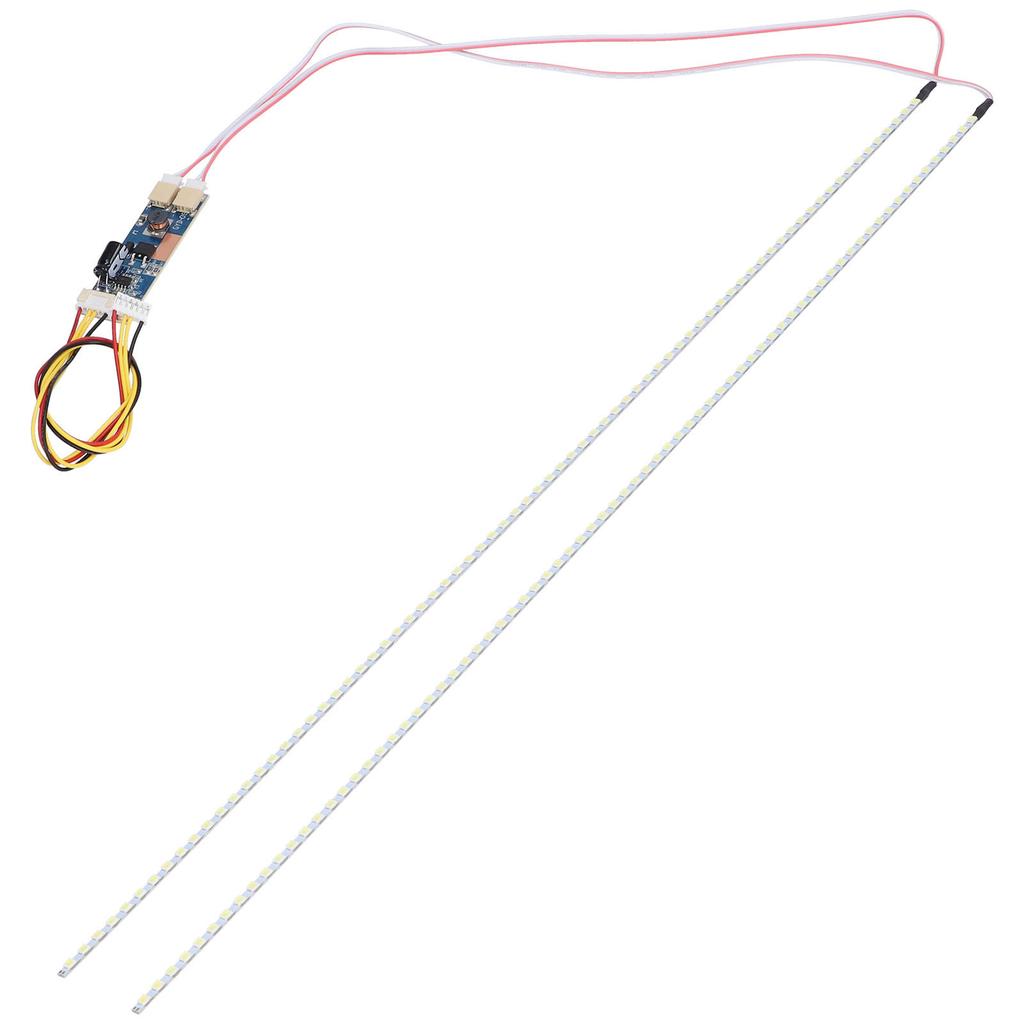 2Pcs LED Backlight Strips Liquid Crystal Display Lamp Tube Lights Kit with Driver Board Connection