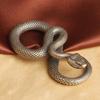 MIT Vintage Copper Snake Ornament Decorations Antique Boa Figurines Miniatures
