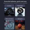 Tire Inflator Portable Air Compressor for Cadillac CT5-V Blackwing, Portable Tire Inflator with Pressure Gauge,Tire Pump, Fast-Inflation Air Pump
