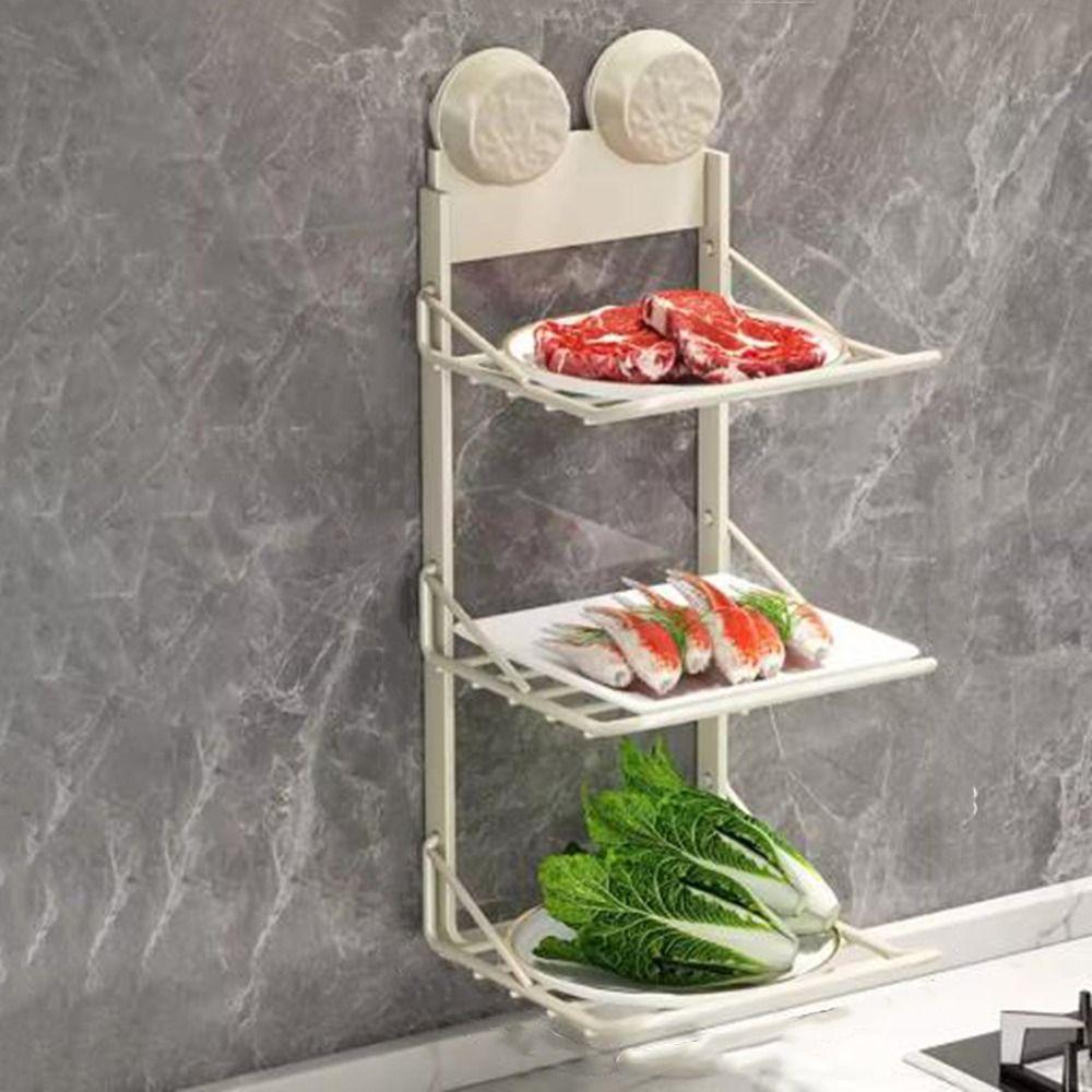 Настенный поднос для приготовления пищи, перфорированный поднос для гарниров и овощей для дома