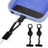 Anti-Theft Phone Tether with Belt Clip Retractable Steel Line Universal Locking Carabiner Prevent Drops Phone Leash for Travel Hiking