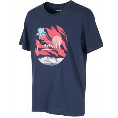 Мужская футболка Hurley Everyday Wash Imposter, темно-синяя, размер XXL, с бирками