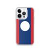 Coque iPhone - Drapeau Laos - iPhone 14 Pro - Souple - Protection Complète - Multicolore