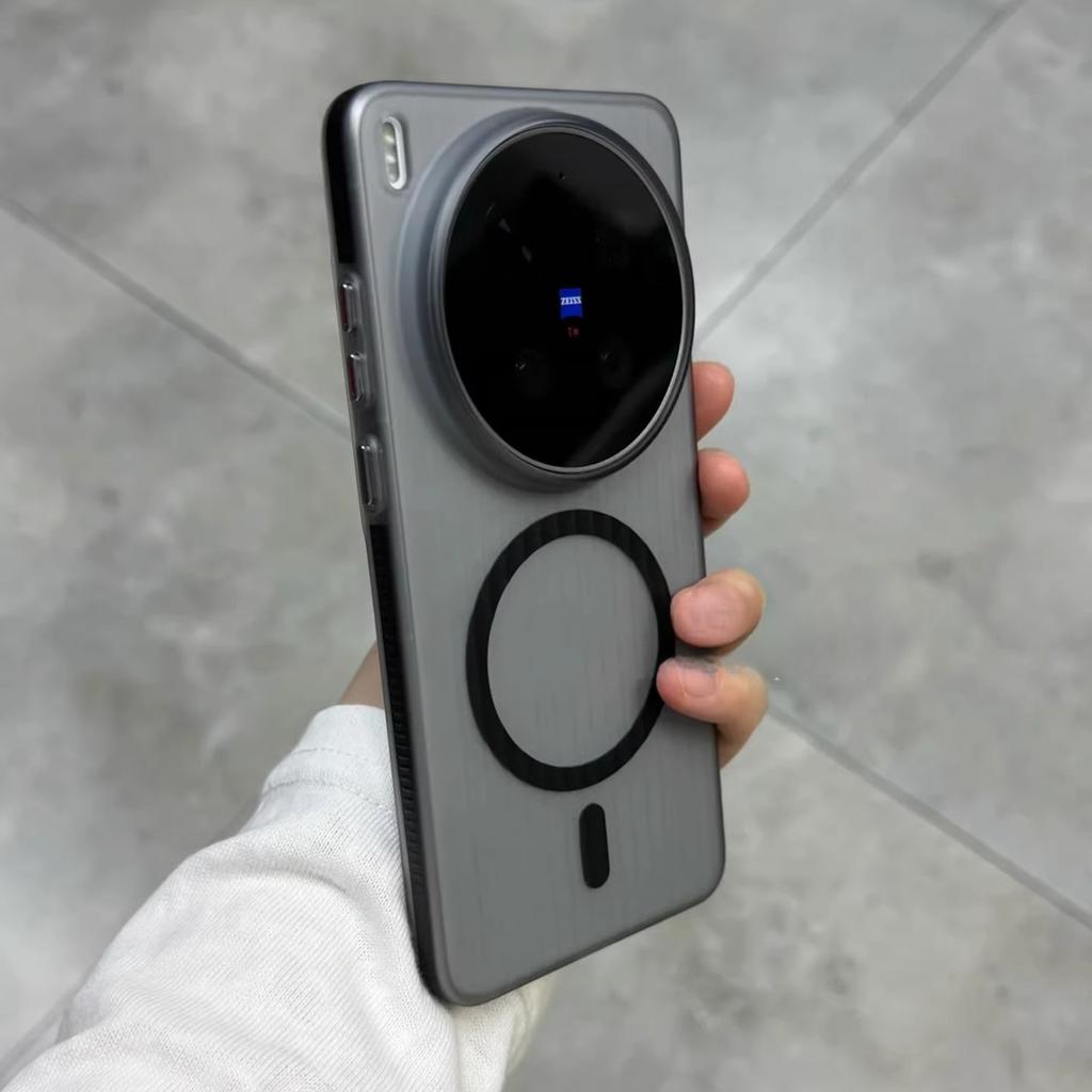 Для Vivo X300 Ultra Чехол Премиальный Магнитный Жесткий Противоскользящий Задняя Крышка Чехол Для Vivo X300s Ударопрочный Прочный Роскошный Корпус Бампер