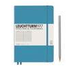 Leuchtturm Horizontal Nordic Officially Imported Notebook, A5, Ruled, Blue, 354584,