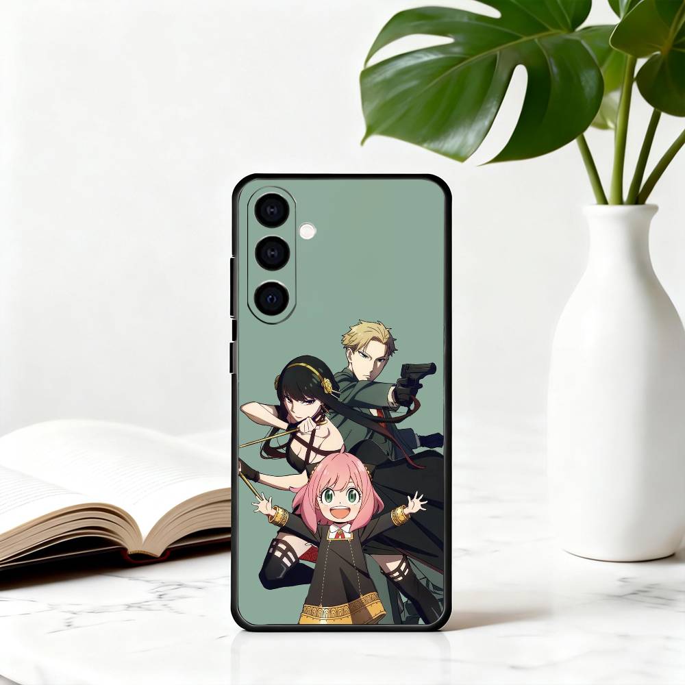 Handsome cute SpyxF-Family-es Phone Case For Samsung Galaxy A73,A72,A71,A70,A53,A52,A51,Others Soft Black Cover
