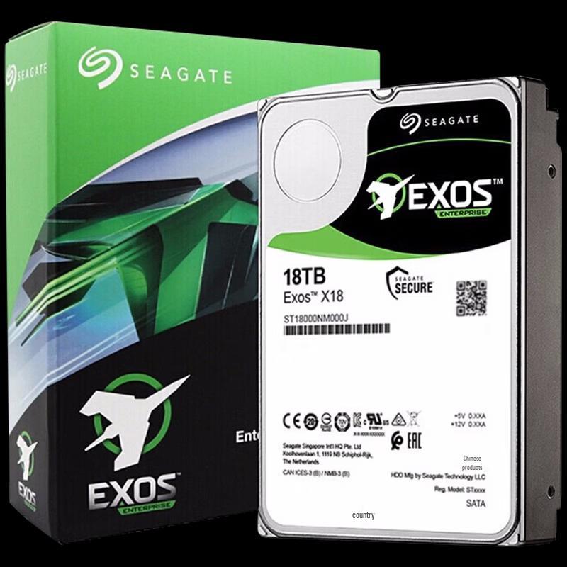 Seagate Exos X18 Enterprise SATA Hard Drive
