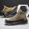 Ботильоны хорошего качества осень-зима новые мужские повседневные туфли нескользящие легкие уличные дышащие мужские кроссовки с высоким верхом