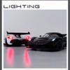Игрушка Koenigsegg Jesko Supercar масштаба 1/32 литая модель автомобиля из сплава со звуком и светом инерционный детский игрушечный автомобиль коллекционные подарки
