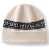 High version versatile outdoor cold hat autumn and winter new warm wool hat windproof warm face small knitted hat