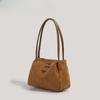 Bag Texture Suede Underarm Bag for Women Fashion Versatile Retro Brown Shoulder Bag