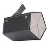 PU Leather Travel Glasses Case Foldable Design Eyeglasses Storage Case  Travel Use