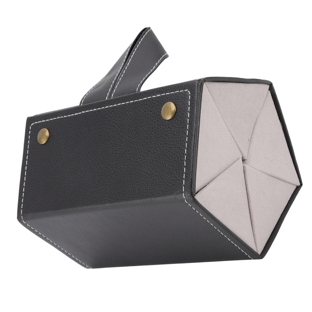 PU Leather Travel Glasses Case Foldable Design Eyeglasses Storage Case Travel Use