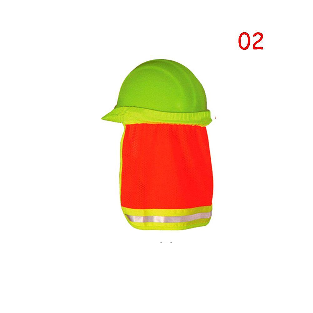 Безопасность Prevent Bask Защитное снаряжение Каска Щит для шеи Шлем Солнцезащитный козырек Светоотражающая полоса