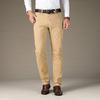 Мужские повседневные брюки цвета хаки больших размеров, деловые хлопковые брюки из саржи, мужские брендовые брюки