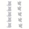10pcs Window Screen Repair Subsidy Window Screen Stickers Self-adhesive Window Screen Patch Broken Holes Repair Subsidy