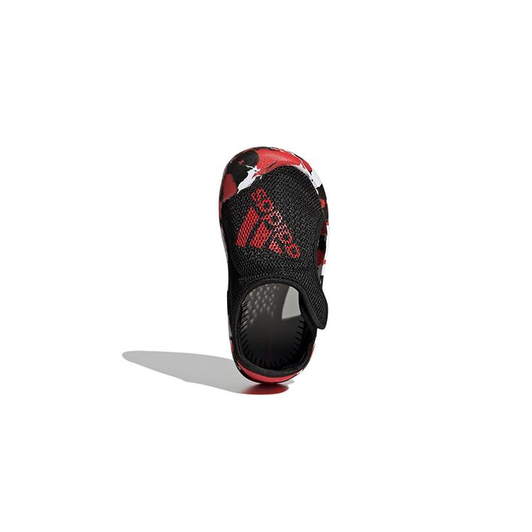 Adidas Altaventure 2.0 Comfortable Abrasion Resistant Breathable Low top Toddler Shoes Black Red Infant And Toddler GY9376