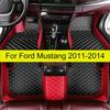 Автомобильные коврики для Ford Mustang 2011 2012 2013 2014 Автомобильные подставки под ноги Ковер Декоративные детали интерьера