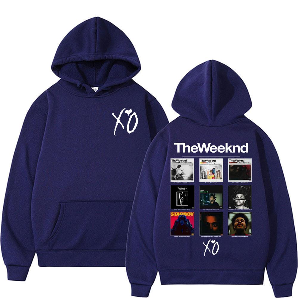 Худи с графикой обложки альбома рэпера The Weeknd Мужские Женские Модная Музыкальная Толстовка Жилет Удобное Худи