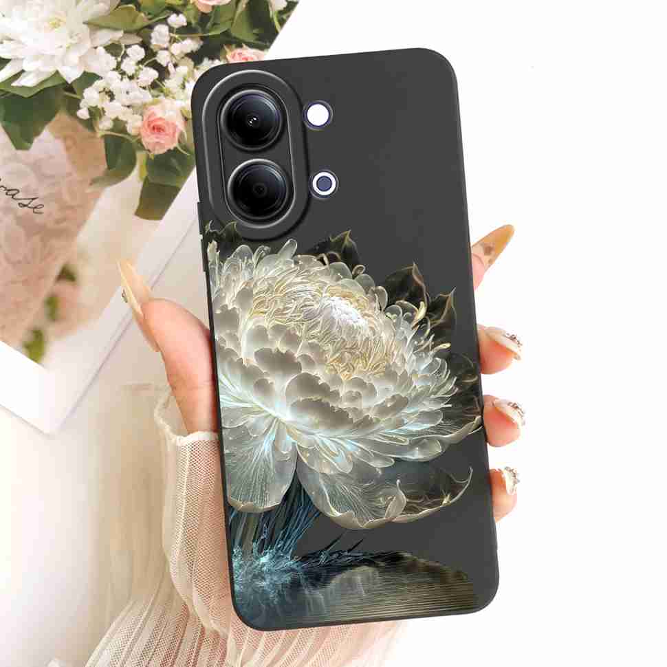 Для vivo Y05 4G 6.74" Чехол Силиконовая Задняя Крышка Ударопрочный Для Vivo Y11D VIVO Y05 4G Популярные Расписные Бабочки Чехлы для Телефона