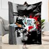 Salah's Dynamic Sprint Blanket Comfortable Great for Seaside Office Chair Sofa for All Seasons Playful Design Ideal Gift For Birthday Valentine'S Day
