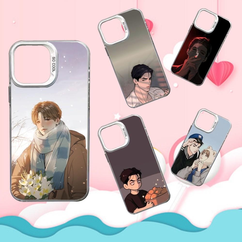 Чехол для телефона J-Joo Jaekyung из комиксов для iPhone 16, 15, 14, 13, 12, 11, Mini, Pro, SE, MAX Белый Матовый Ударопрочный Чехол