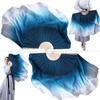Hand Dye Classical Dance Fan Traditional Folding Fan Durable Hand Fan  Performance