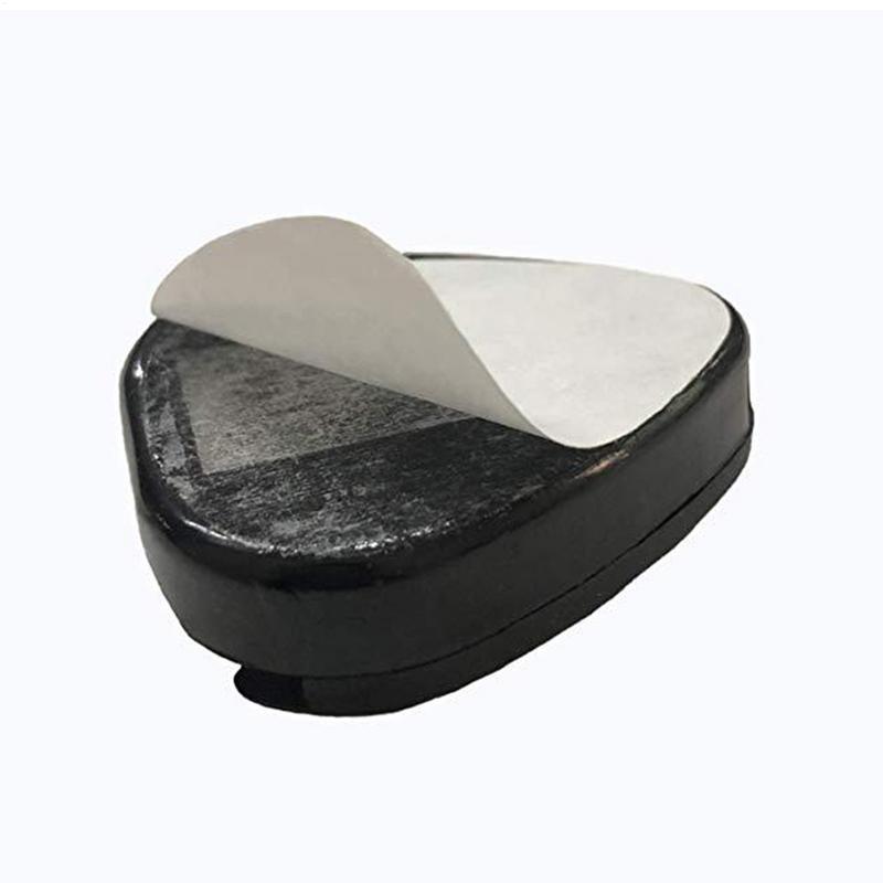 Набор из 10 медиаторов и держателя для медиаторов для акустической гитары, электрогитары, бас-гитары, укулеле, самоклеящийся держатель (Случайный цвет)