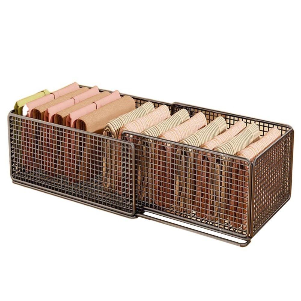 Layered Design Wardrobe Storage Rack Expandable Wardrobe Organizer Kitchen Cabinet