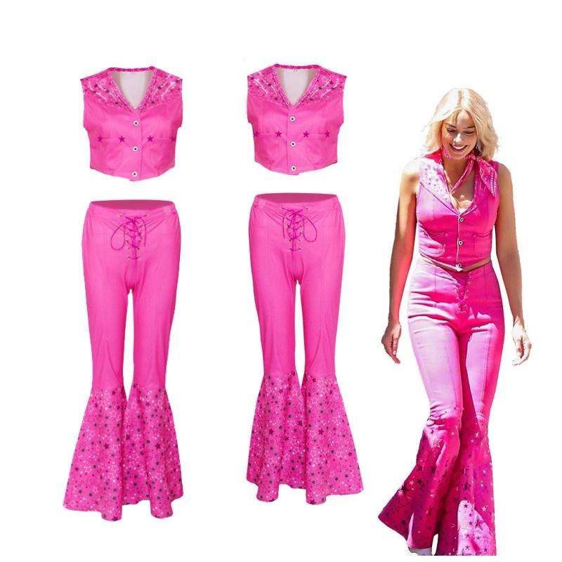 Trendy Barbie Ken Movie Character Cosplay Outfit Polyester, Personalized Streetwear, Available In Multiple Sizes