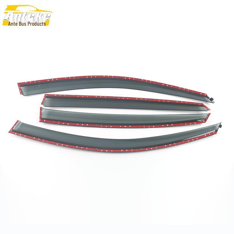 3D Stainless Steel Rain Guards & Sun Visor Trim for Tenth-Gen Accord (18 Models)