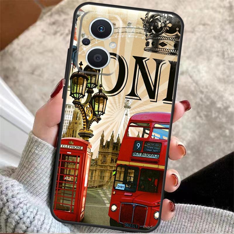 London British Union Jack For OPPO Reno 14 10 11 12 13 Pro 7 8 Lite 8T 11F 12F 13F 14F OPPO Find X9 X8 X5 X6 Pro Case