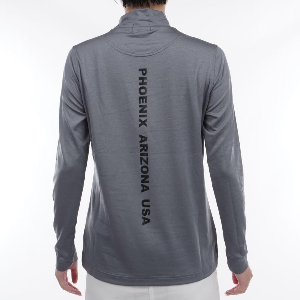 Ping Apparel Women's Long Sleeve High Neck Shirt (Funmax Functional Fabric) / Golf Undershirt / 622-3269904 021_Top Gray LL