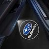 Car Door Welcome Lamp Laser Projector Ghost Shadow Night Lights For Subaru STI Forester Impreza Legacy Outback WRX Car Stickersnhuu5