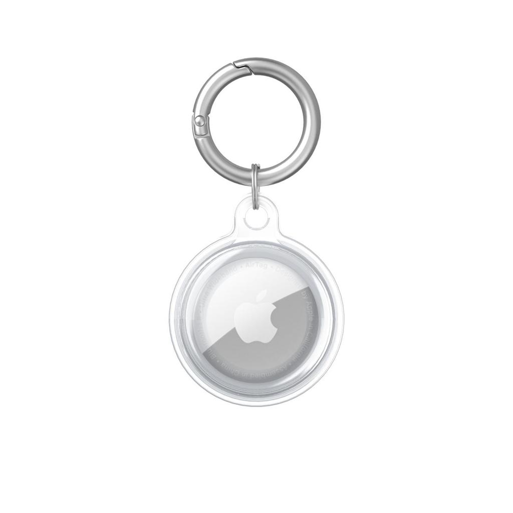 Прозрачный защитный чехол для Apple AirTag – Мягкий держатель-брелок против потери