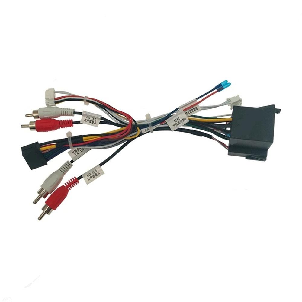 1 X 16PIN Power Calbe Adapter Wiring Harness with Canbus Box For Fiat Doblo 500L