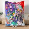 Legend Zelda Print Flannel Blanket High Quality Warm Comfortable Cover for All Seasons Perfect for Gifts Home Decor