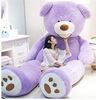 NOVA Plush Extra Large Bear Teddy Bear Body Pillow Cushion Cute Pillow Celebration Gift (Purple, 130cm)