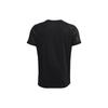 Under Armour RUSH Мужская черная футболка 1376790-001