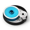 Belt Drive Gear 16T 40T Transmission Gears System Replacement for Tamiya TT-02 1/10 Remote Control