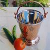 Steel Copper Hammered Design Bucket, Serveware & Tableware for Home, Hotel & Restaurants, Volume-300 ML Visit the INDIAN ART VILLA Store