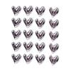 Heart Resins Magnets Pack of 20 Decorative Piece for Metal Surfaces