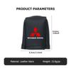 cxdjmy1 For Mitsubishi 1/2PCS Car Leather Seat Belt Buckle Anti-scratch Protector Cover Accessories Outlander Pajero Sport Lancer EX ASX