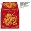 New Year Table Runner Dragon Print Thick Foldable Firm Stitching Sequin Happy Chinese New Year Table Decoration Protection Anti-scalding Holiday