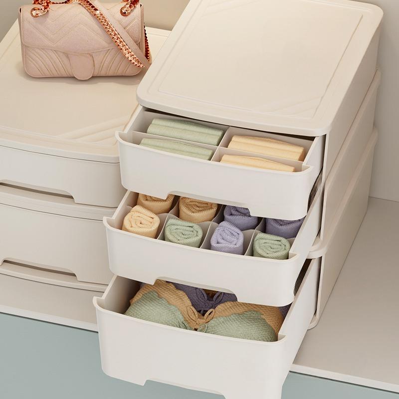 Складные ящики для хранения нижнего белья, ящики для одежды в стиле шкафа, сетки 16/12, носки, трусы, органайзер для одежды, ящик для хранения домашних мелочей