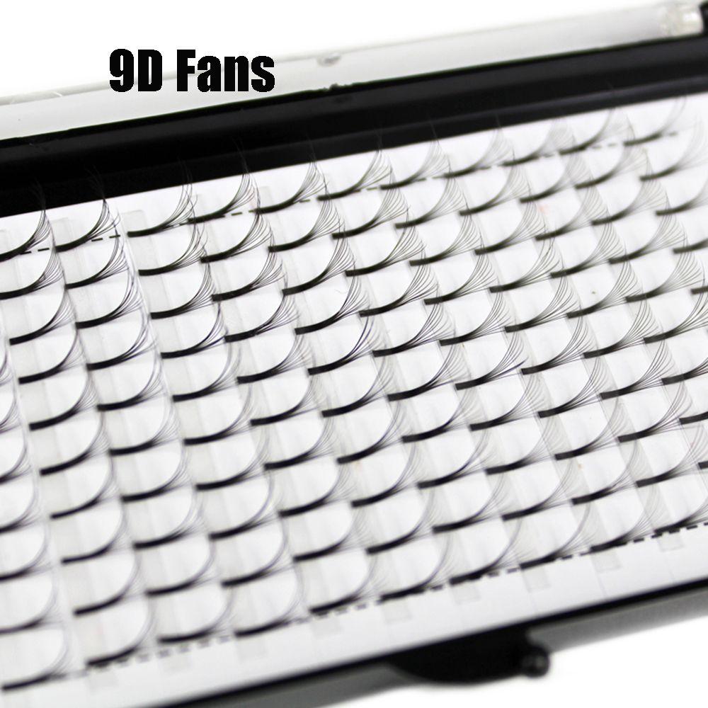 Ручная работа, натуральные длинные CD завитки, готовые объемные веера для наращивания ресниц, толщина 0,07, накладные ресницы