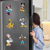 6Pcs Cartoon Characters Series Diamond Art Fridge Magnet Diamond Painting Refrigerator Magnet DIY Fridge Stickers for Fridge Whiteboards