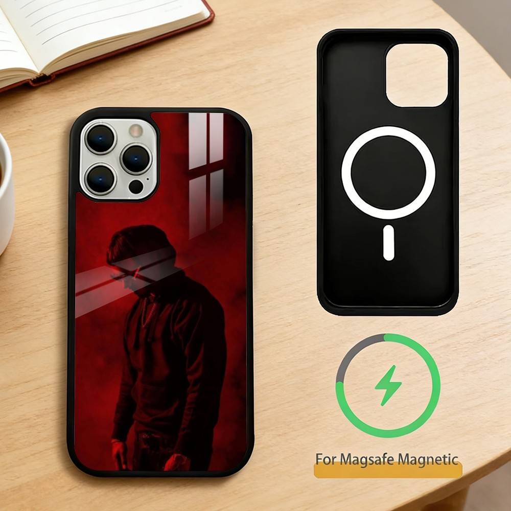 Rapper A-Anuel AA Phone Case For iPhone 14,16,15,13,17,12,Plus,Pro,Max Magnetic For Magsafe Frosted Cover