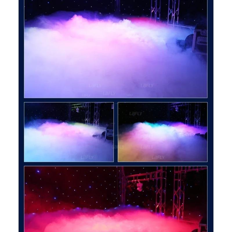 Ships from EU,5000W Water Fog & Low Lying Smoke Machine - DMX-Controlled Stage Equipment for Weddings, Parties, Discos & Performances